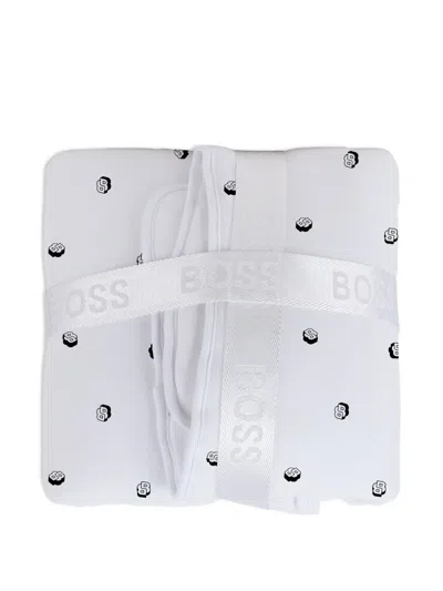 Bosswear Dotted Blanket In White