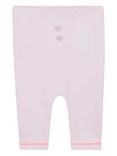 Billieblush Heart-print Sweatshirt And Trousers Set In Pink