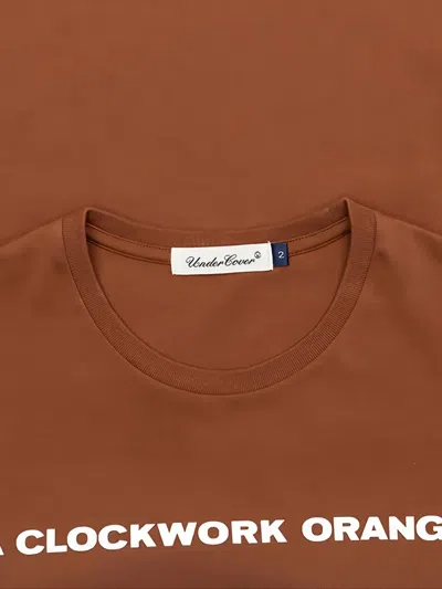 Undercover Clockwork Orange T-shirt In Brown
