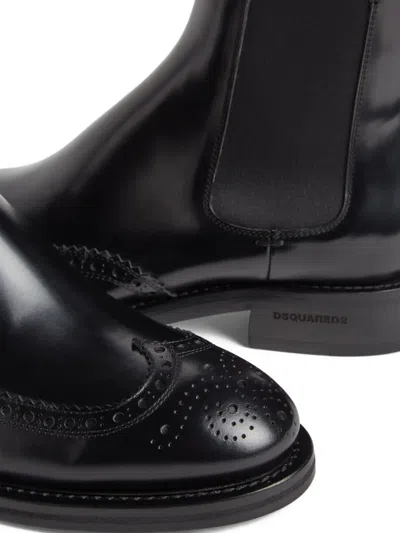 Dsquared2 Neoclassic Chelsea Boots In Black