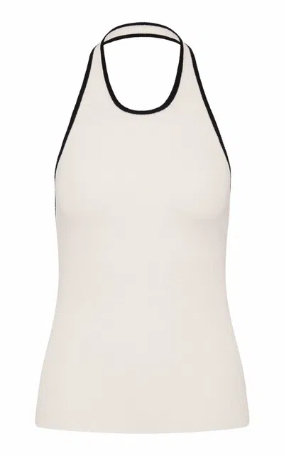 St Agni Fine Line Halter Top In Multi