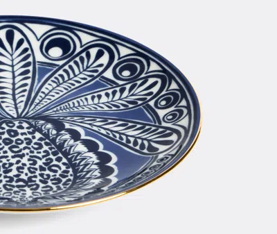 La Doublej Tableware Big Pineapple Blue Uni In Blue