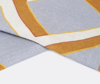 La Doublej Table Linens Tackle Turquoise Uni In Multi