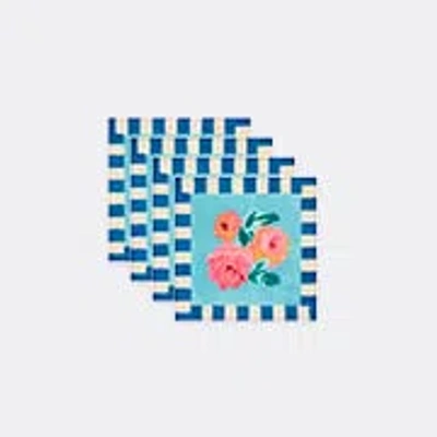Lisa Corti Table Linens Blue Uni In Blue