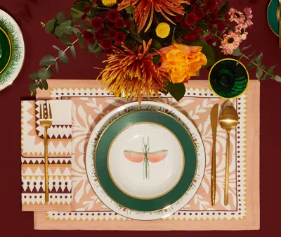 La Doublej Large Napkins Set Of 2 In Multi