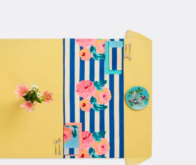 Lisa Corti Table Linens Blue Uni In Blue