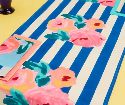 Lisa Corti Table Linens Blue Uni In Blue