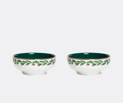 La Doublej Tableware Libellula Green Uni In Green