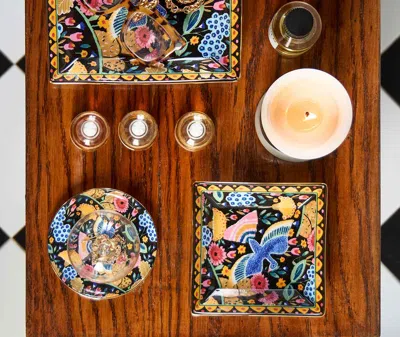 La Doublej Serving And Trays Colombo Nero Uni In Multi