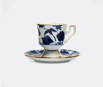 La Doublej Espresso Cup Set Of 2 In Blue