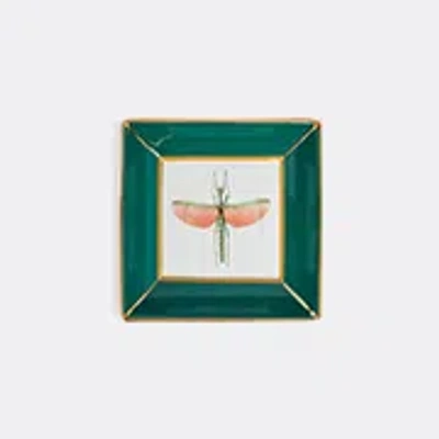 La Doublej Serving And Trays Libellula Green Uni In Green
