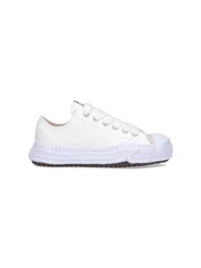 Miharayasuhiro Hank Low Original Sole Sneaker In White