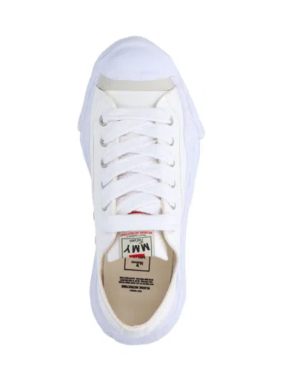 Miharayasuhiro Hank Low Original Sole Sneaker In White