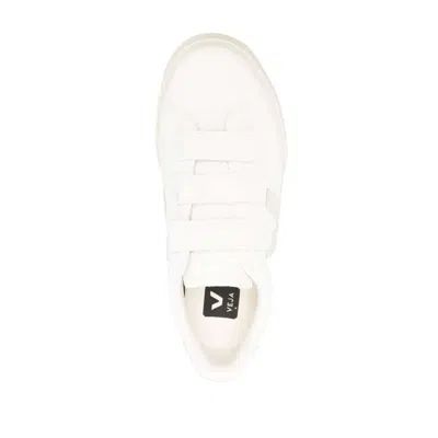 Veja Recife Logo Sneakers - White/beige - Leatherw In White