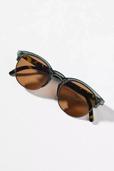 Sunski Polarized Avila Sunglasses In Green