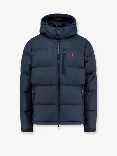 Polo Ralph Lauren Water-resistant Down Gorham Puffer Jacket In Blue