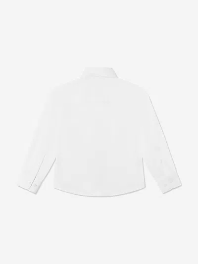 Suitlab Boys Cotton Shirt In White
