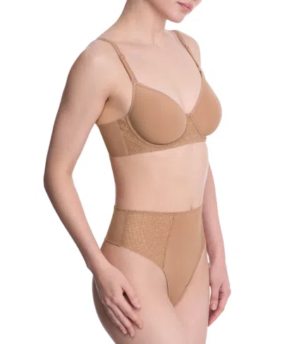 Natori Harmony Smooth Back Underwire Spacer T-shirt Bra In Neutral