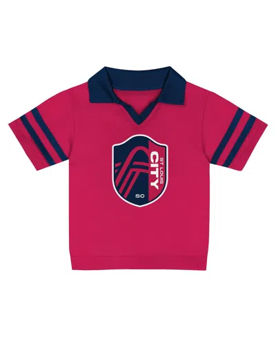 Outerstuff Toddler 2-piece Orange Fc Cincinnati Charming Dude Top And Short Set In Pink