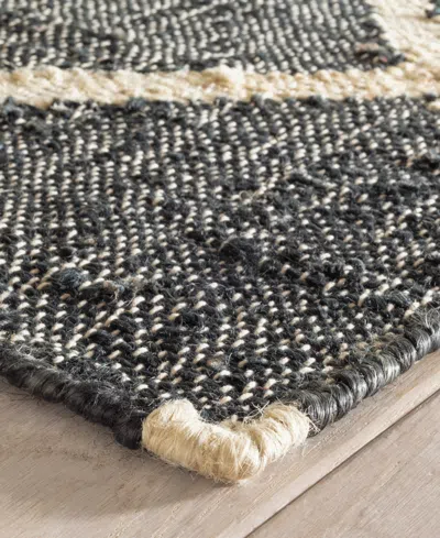 Dash And Albert Rugs By Annie Selke Kali Handwoven Da1922 8'x10' Area Rug In Black
