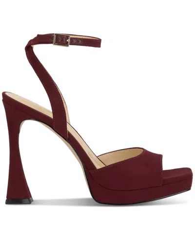 Jessica Simpson Women's Jixte Two-piece Dress Sandals In Red