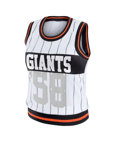 Lids Women's White San Francisco Giants Sporty Tank Top In White