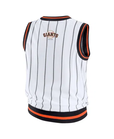 Lids Women's White San Francisco Giants Sporty Tank Top In White