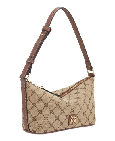 Nine West Anders Medium Shoulder Bag In Brown