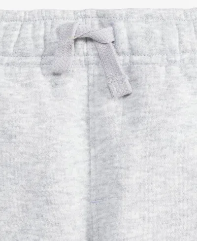 Epic Threads Toddler Boys 2t-4t Soft Fleece Solid Joggers, Exclusively At Macy's In Gray