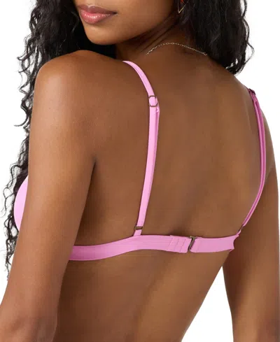 O'neill Juniors' Saltwater Solids Seaside Top In Pink