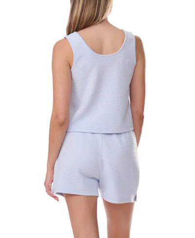 Tommy Hilfiger Women's Tank And Boxer Set In Blue