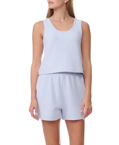 Tommy Hilfiger Women's Tank And Boxer Set In Blue