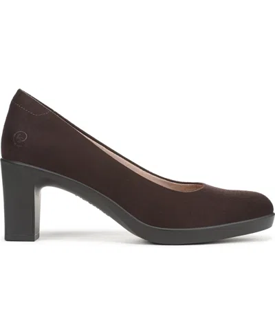 Lifestride Women's Elevate Block Heel Dress Pumps In Brown