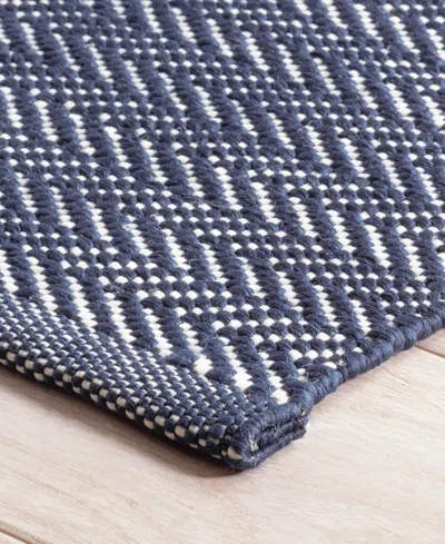 Dash And Albert Rugs By Annie Selke Herringbone Indoor/outdoor Da389 3'x5' Area Rug In Multi