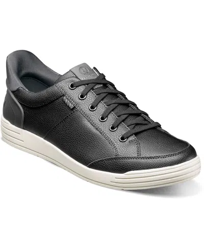 Nunn Bush Kore City Walk Ez Mens Moc Oxford Shoes In Black