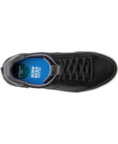 Nunn Bush Kore City Walk Ez Mens Moc Oxford Shoes In Black