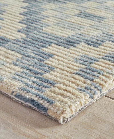 Dash And Albert Rugs By Annie Selke Diamond Cove Da1940 8'x10' Area Rug In Blue