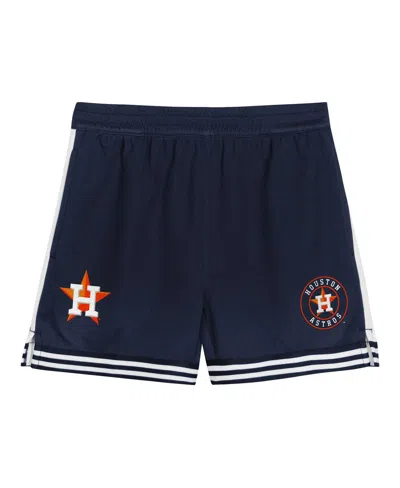 Outerstuff Toddler Orange/navy 2-piece Houston Astros Pinch Hitter Infielder T-shirt And Shorts Set In Red