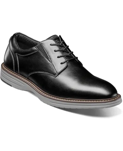 Nunn Bush Stance Mens Wing Closed Toe Oxford Shoes In Black