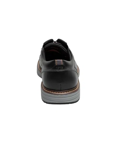 Nunn Bush Stance Mens Wing Closed Toe Oxford Shoes In Black