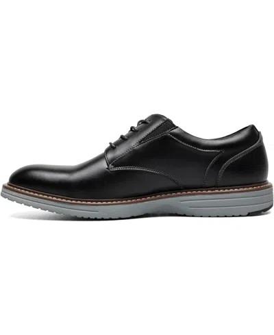 Nunn Bush Stance Mens Wing Closed Toe Oxford Shoes In Black