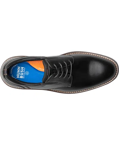 Nunn Bush Stance Mens Wing Closed Toe Oxford Shoes In Black