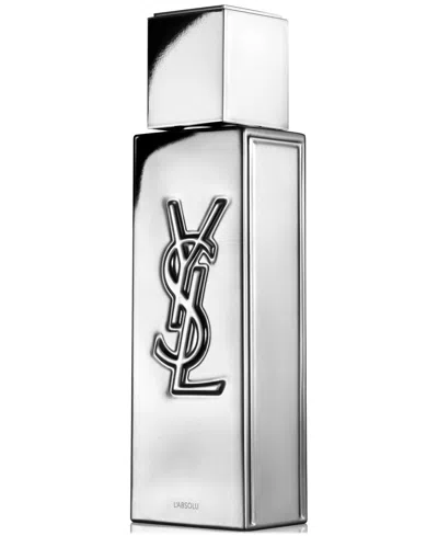 Saint Laurent Mens Myslf Absolu Fragrance Collection In Silver