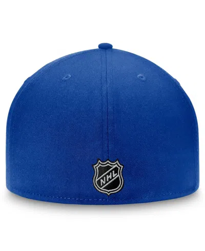 Fanatics Men's Royal New York Rangers Team Logo Fitted Hat In Blue