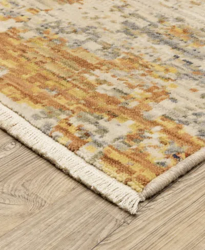 Oriental Weavers Soleri Sol03 7'10"x10'10" Area Rug In Brown