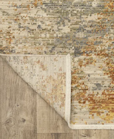 Oriental Weavers Soleri Sol03 7'10"x10'10" Area Rug In Brown