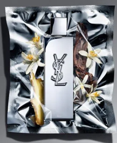 Saint Laurent Mens Myslf Labsolu Parfum Fragrance Collection In Transparent