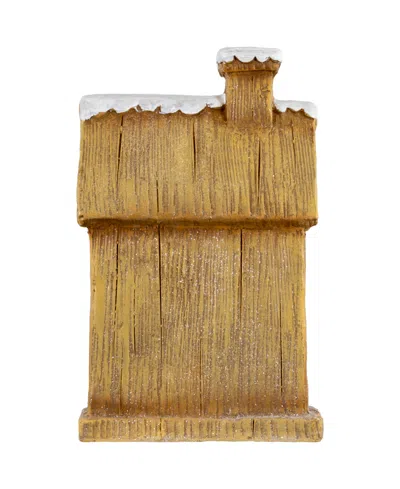 Northlight 14" Led Peppermint Gingerbread House Christmas Decoration In Brown