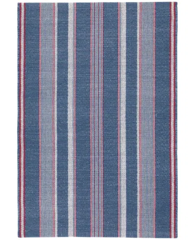 Dash And Albert Rugs By Annie Selke Camden Stripe Da1957 3'x5' Area Rug In Blue