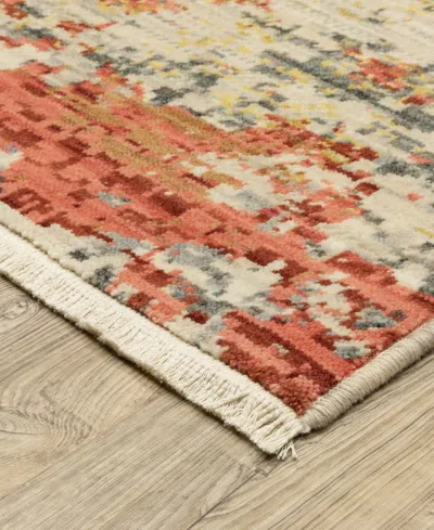 Oriental Weavers Soleri Sol10 5'3"x7'6" Area Rug In Multi